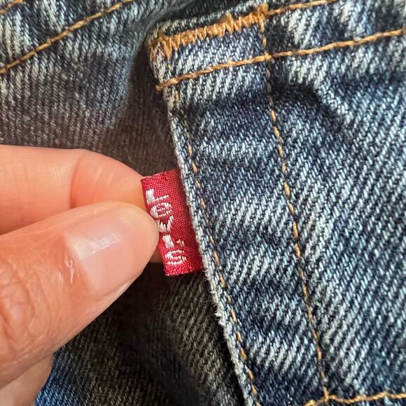 VTG Levis 560 Jeans Size 16R Loose Fit Straight Leg Mom High Rise USA Made - Picture 3 of 11